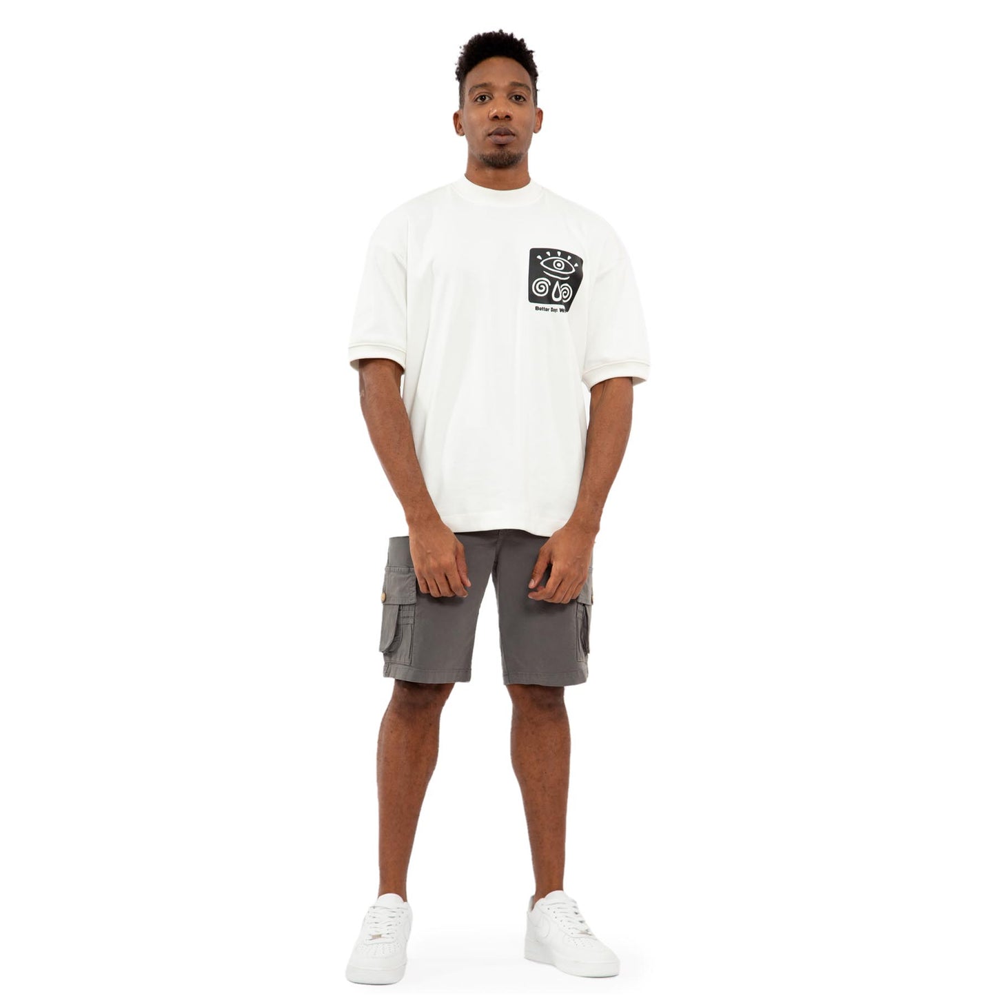 Wood cargo shorts - Gris 7993