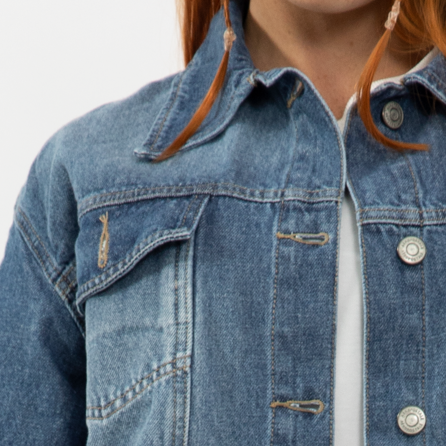 Chaqueta Indigo oversize - 8206