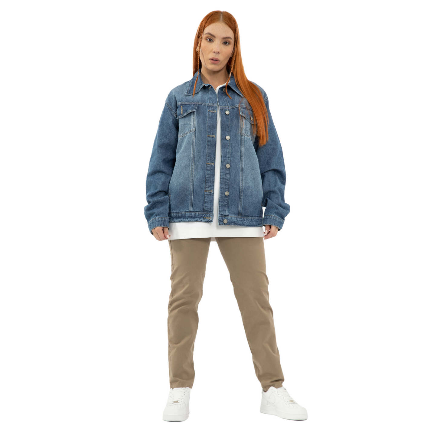 Chaqueta Indigo oversize - 8206