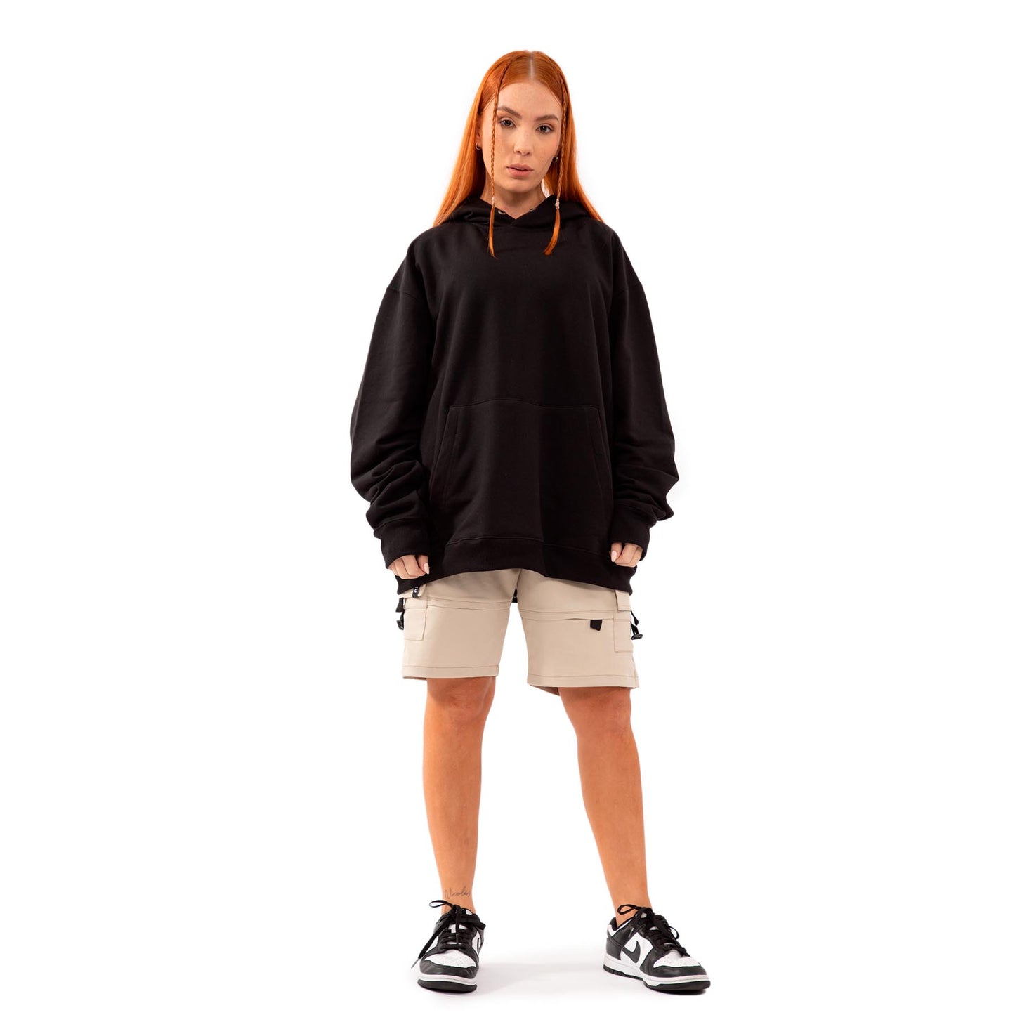 Oversize cargo short corte mujer - Arena 8150