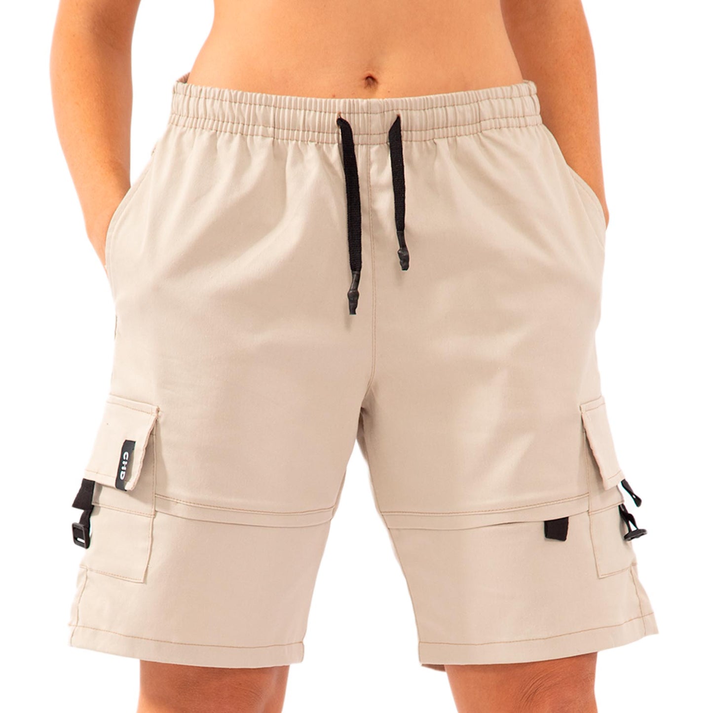 Oversize cargo short corte mujer - Arena 8150