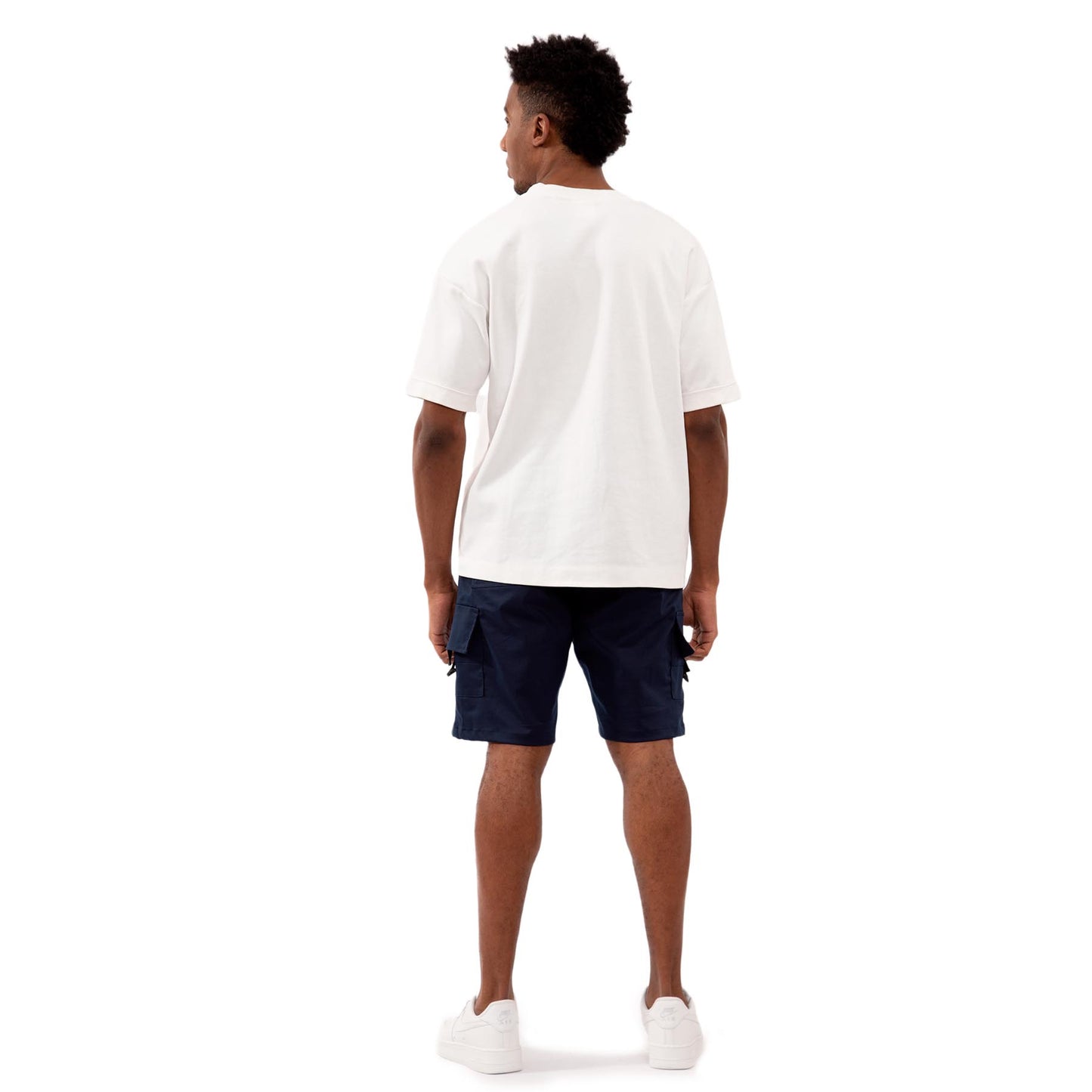 Oversize cargo short corte Hombre - Azul 8150