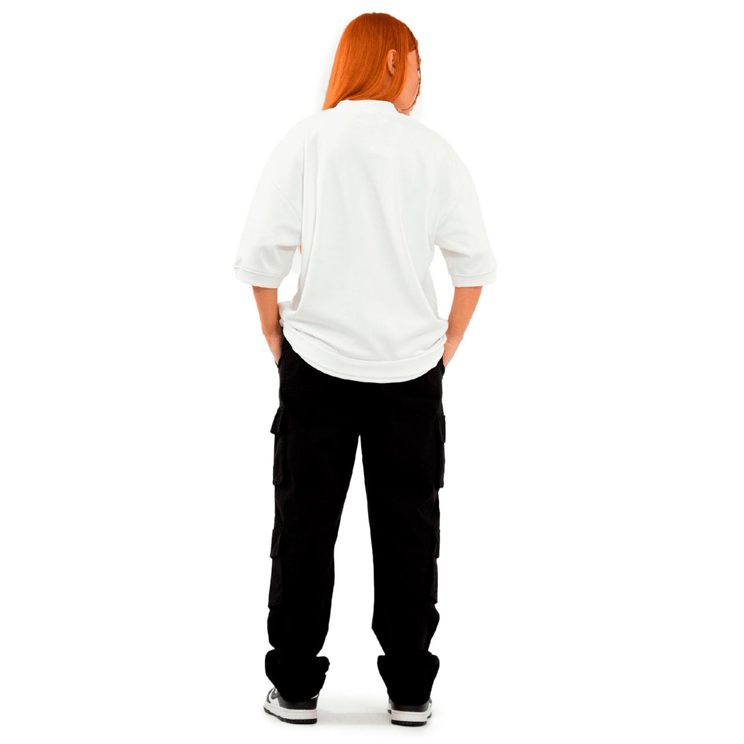 Wild Bellows doble Cargo pants bota recta mujer - Negro 8007