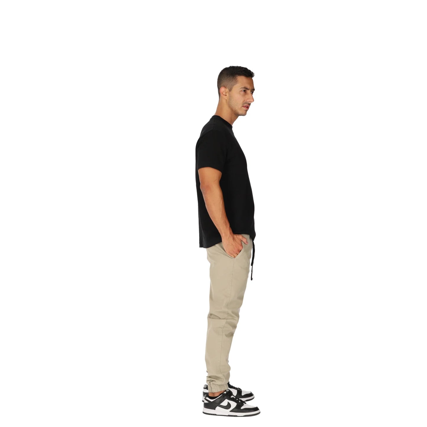 Jogger Liso Bolsillo Ribete - Arena 9186