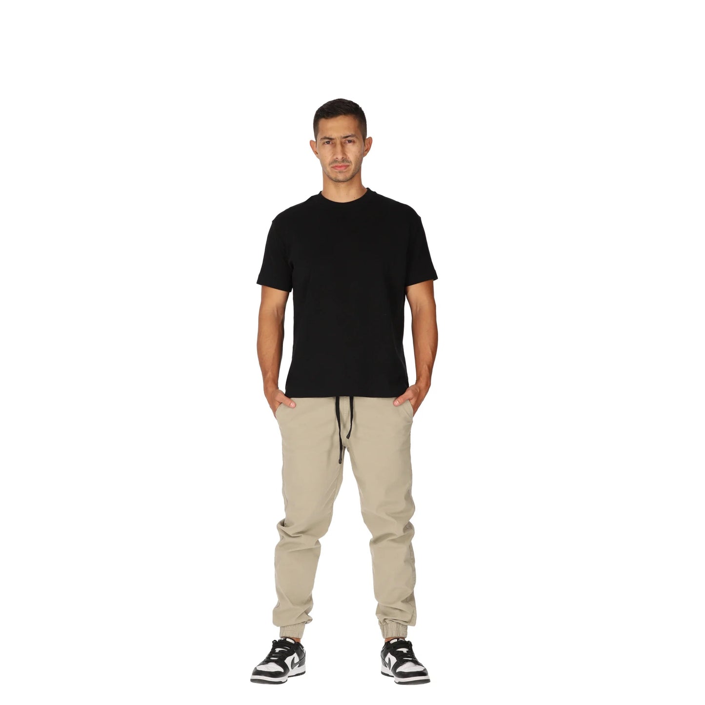 Jogger Liso Bolsillo Ribete - Arena 9186