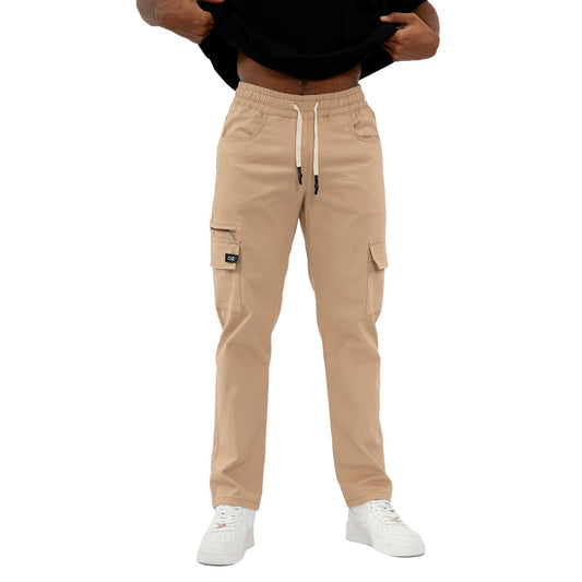 The Zipper cargo pants - KHAKI 8167