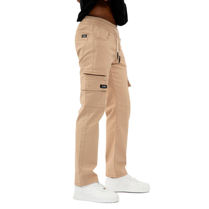 The Zipper cargo pants - KHAKI 8167