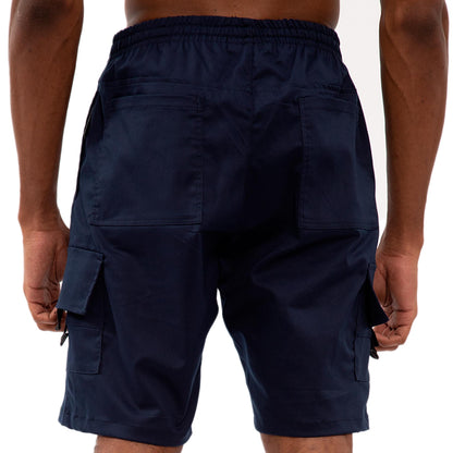 Oversize cargo short corte Hombre - Azul 8150