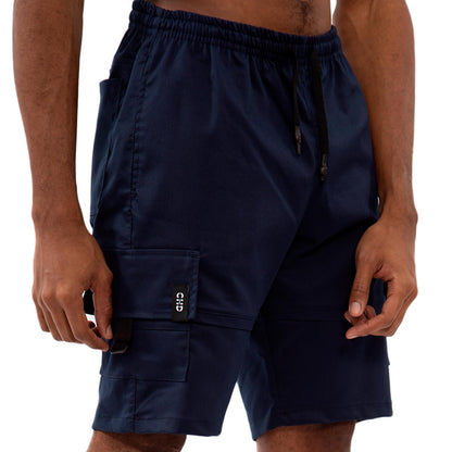 Oversize cargo short corte Hombre - Azul 8150