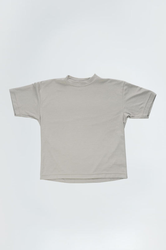 Basics Texture t-shirt  - 8306 SAND