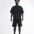Basics Texture t-shirt - 8306 BLACK
