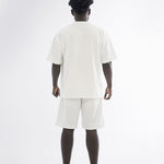Basics Texture t-shirt - 8306 IVORY