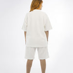Basics Texture t-shirt - 8306 IVORY