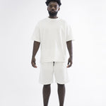 Basics Texture t-shirt - 8306 IVORY