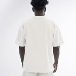 Basics Texture t-shirt - 8306 IVORY