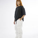 BCO mid zip Cargo pants IVORY 8247