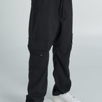 BCO ZIPPER CARGO PANTS - BLACK 8241