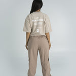 BCO ZIPPER CARGO PANTS - KHAKI 8241