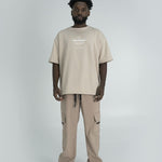BCO ZIPPER CARGO PANTS - KHAKI 8241