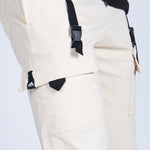 BERMUDA CARGO HILADILLA SOBREPUESTA BEIGE - REDUX CLUB