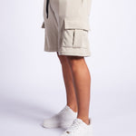 BERMUDA CLASICA TEXTURA ARENA - CORD & CO