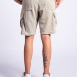 BERMUDA CLASICA TEXTURA ARENA - CORD & CO