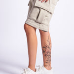 BERMUDA CLASICA TEXTURA ARENA - CORD & CO