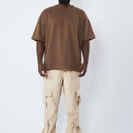 CAMISETA ATELIER TEXTURA CAFE