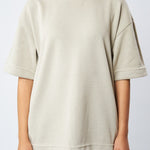 CAMISETA ATELIER TEXTURA CAQUI