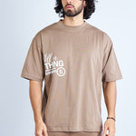 CAMISETA OVERSIZE CAQUI [DROP 0:0]