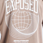 CAMISETA OVERSIZE CAQUI [DROP 0:0]