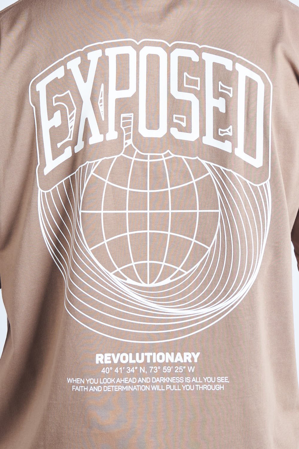 CAMISETA OVERSIZE CAQUI [DROP 0:0]