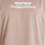 CAMISETA OVERSIZE CAQUI [DROP 0:0]