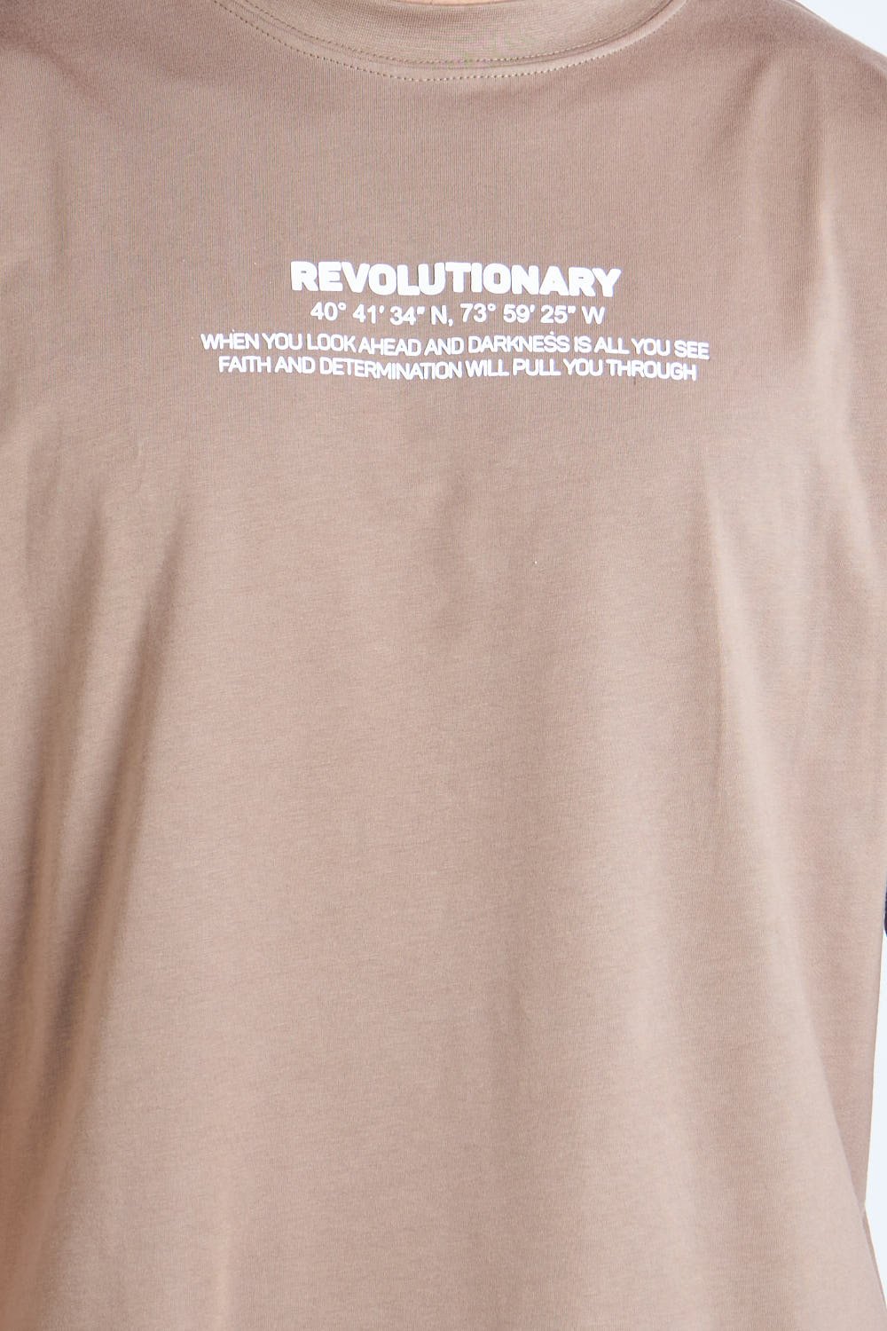 CAMISETA OVERSIZE CAQUI [DROP 0:0]