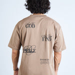 CAMISETA OVERSIZE CAQUI [DROP 0:0]