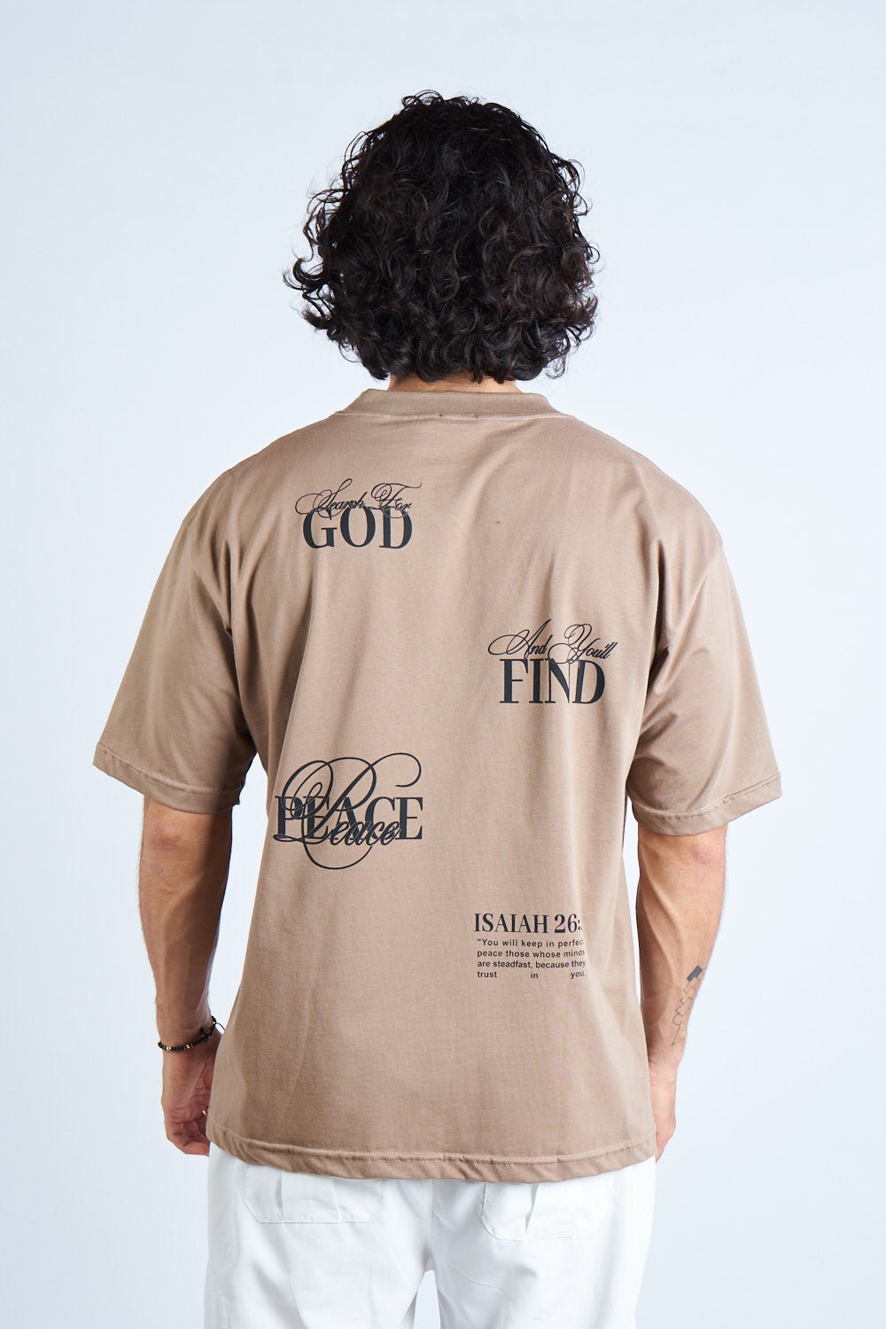 CAMISETA OVERSIZE CAQUI [DROP 0:0]