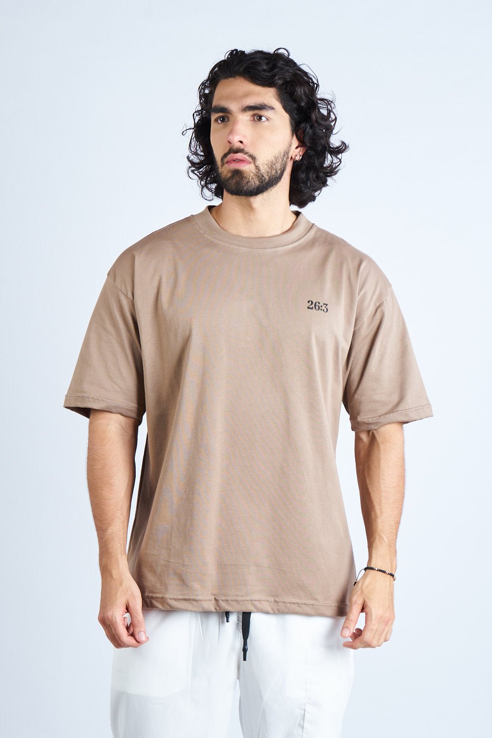 CAMISETA OVERSIZE CAQUI [DROP 0:0]