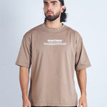 CAMISETA OVERSIZE CAQUI [DROP 0:0]