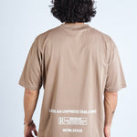 CAMISETA OVERSIZE CAQUI [DROP 0:0]