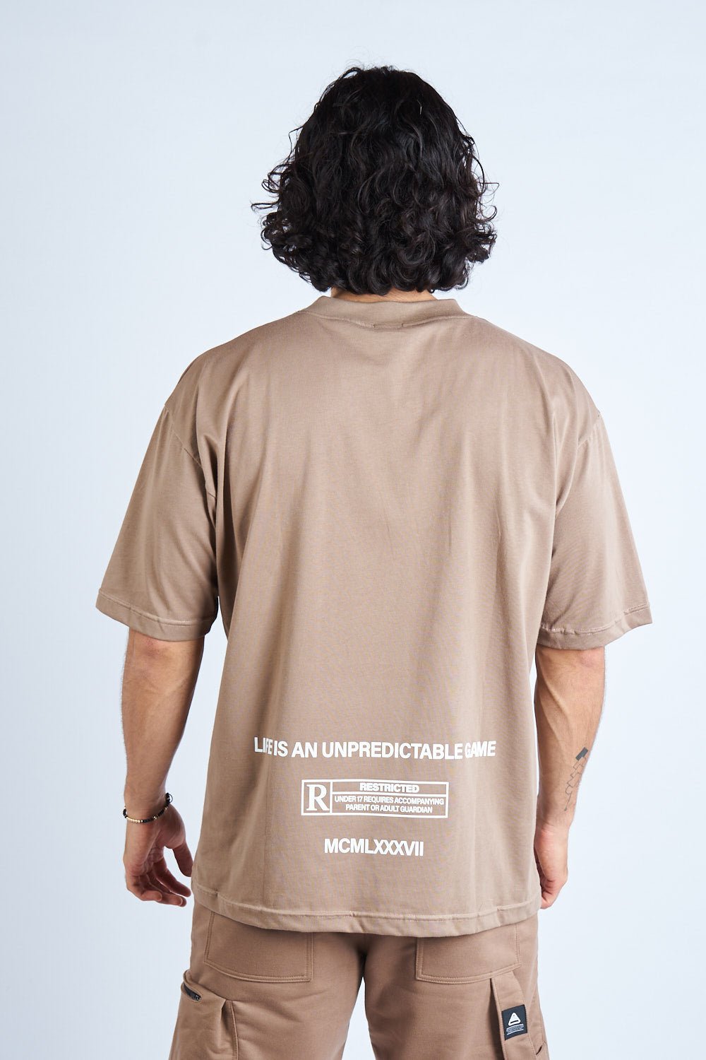 CAMISETA OVERSIZE CAQUI [DROP 0:0]