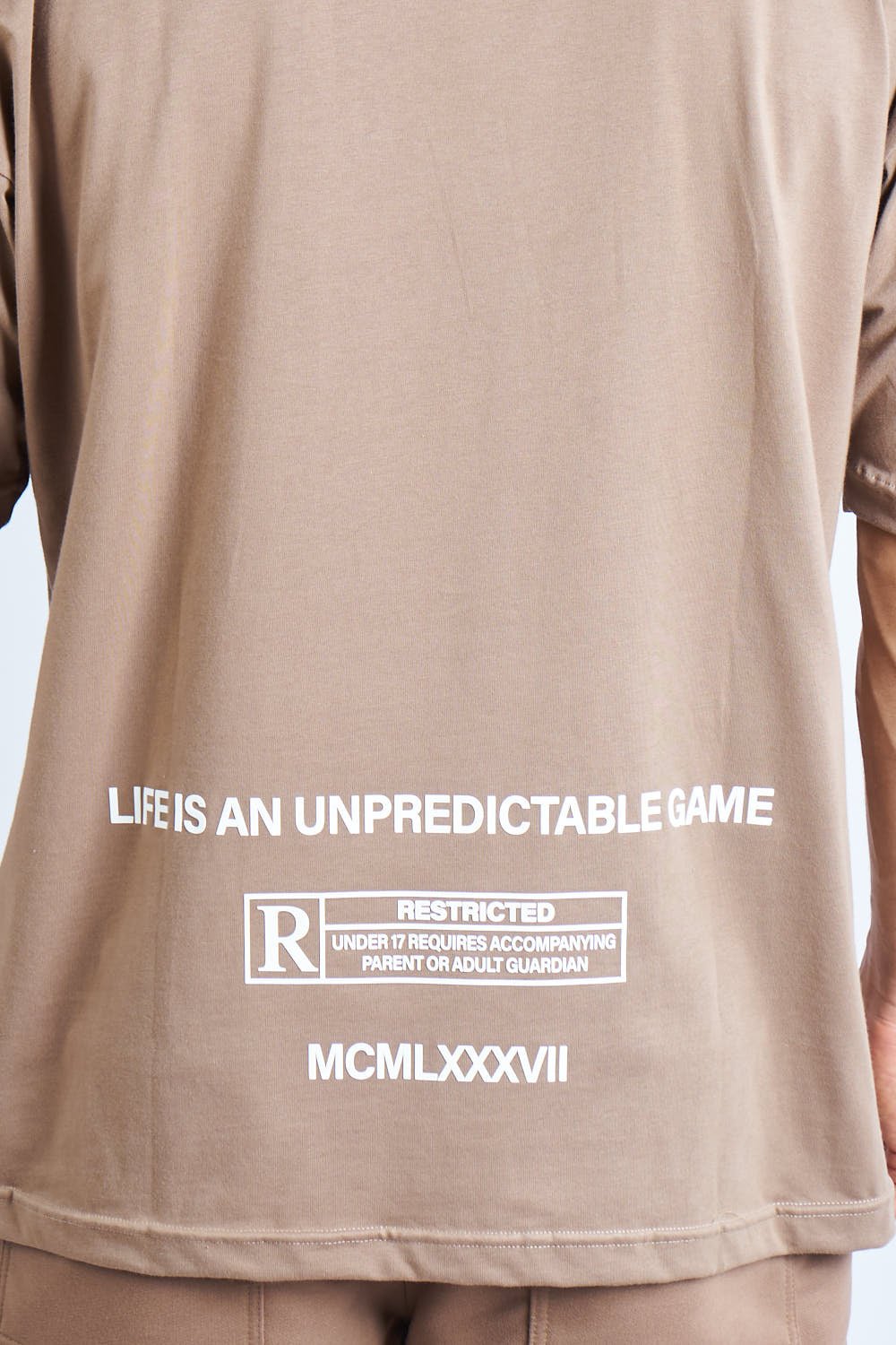 CAMISETA OVERSIZE CAQUI [DROP 0:0]