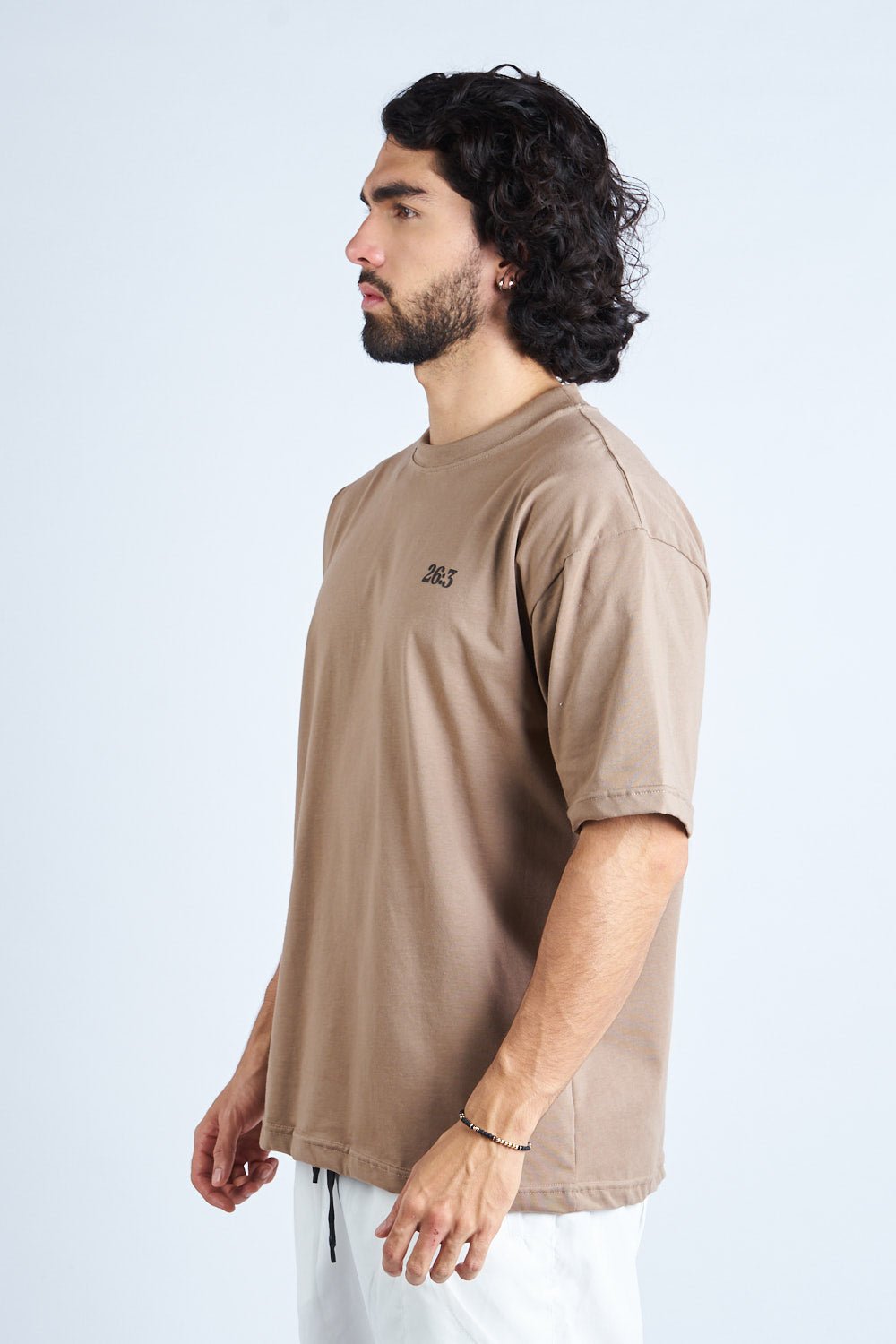 CAMISETA OVERSIZE CAQUI [DROP 0:0]