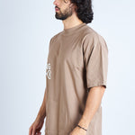 CAMISETA OVERSIZE CAQUI [DROP 0:0]