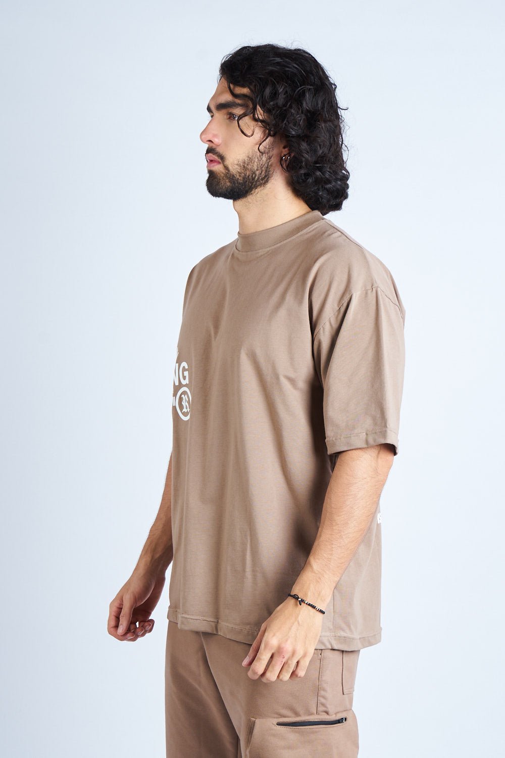 CAMISETA OVERSIZE CAQUI [DROP 0:0]