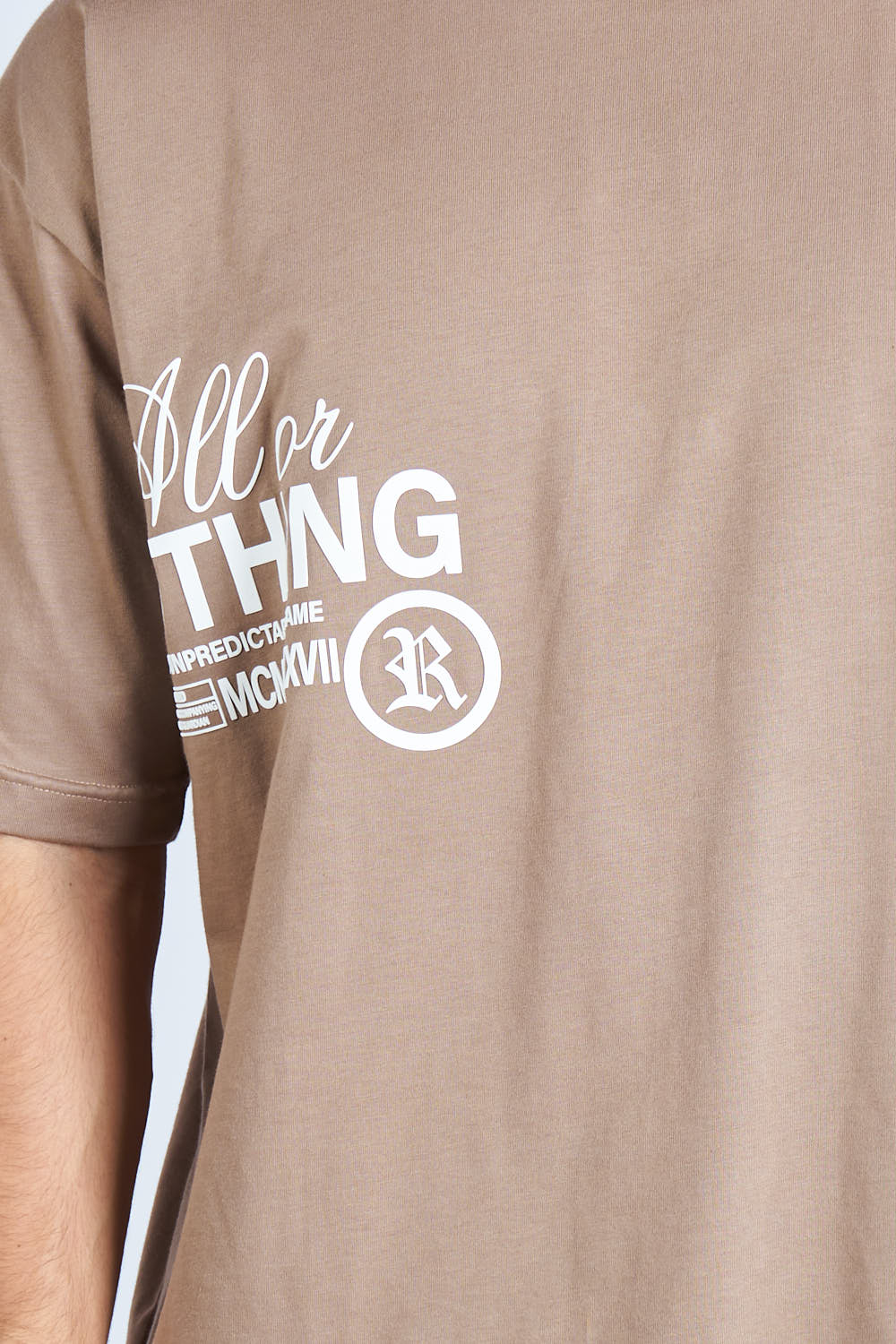 CAMISETA OVERSIZE CAQUI [DROP 0:0]