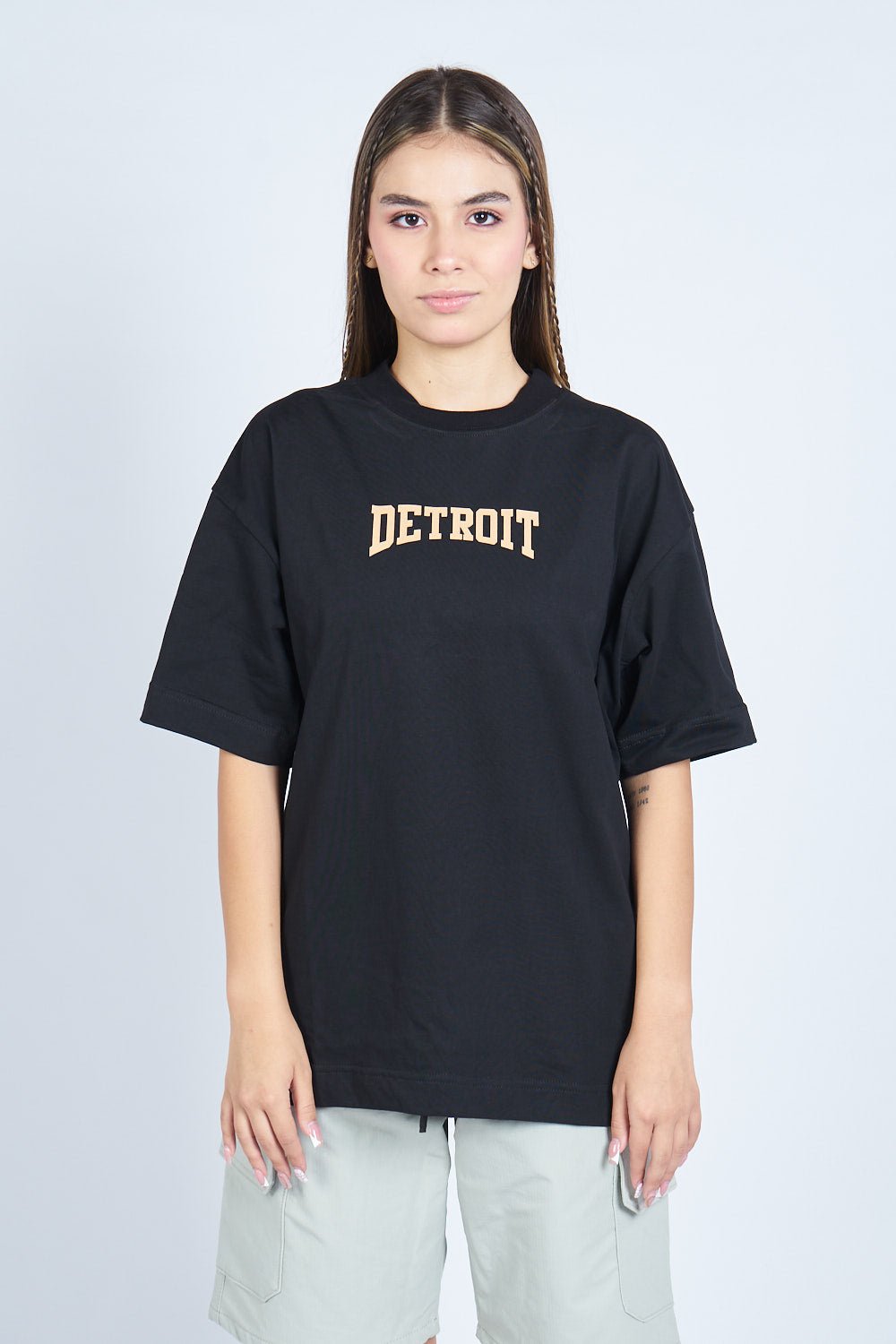 Camiseta oversize DETROIT NEGRO | DROP 03 |