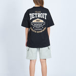 Camiseta oversize DETROIT NEGRO | DROP 03 |
