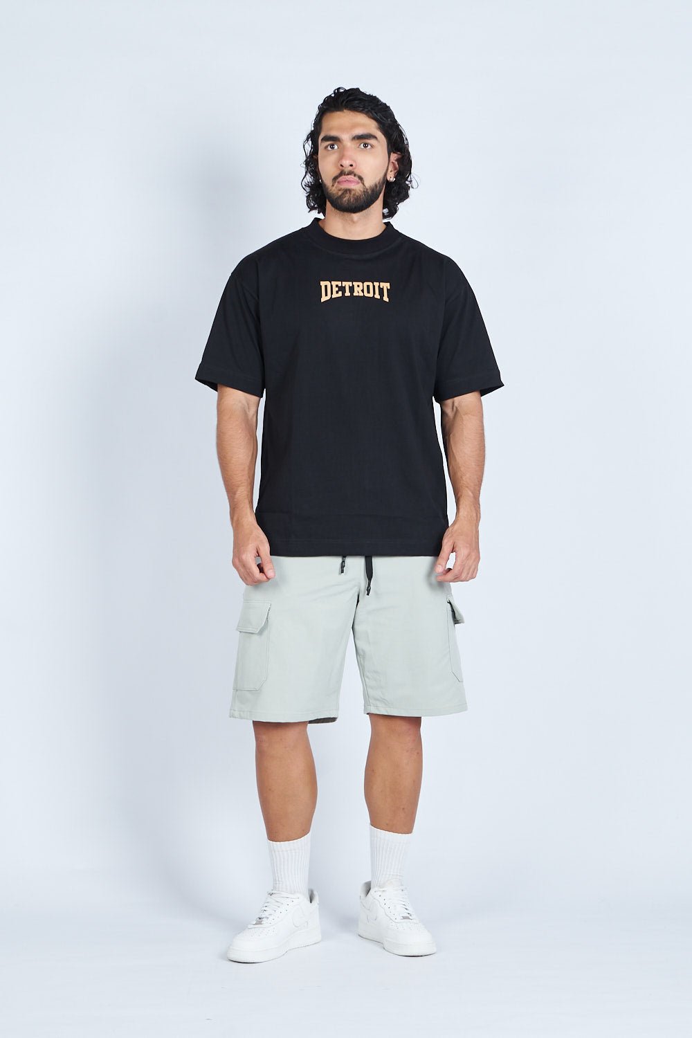 Camiseta oversize DETROIT NEGRO | DROP 03 |