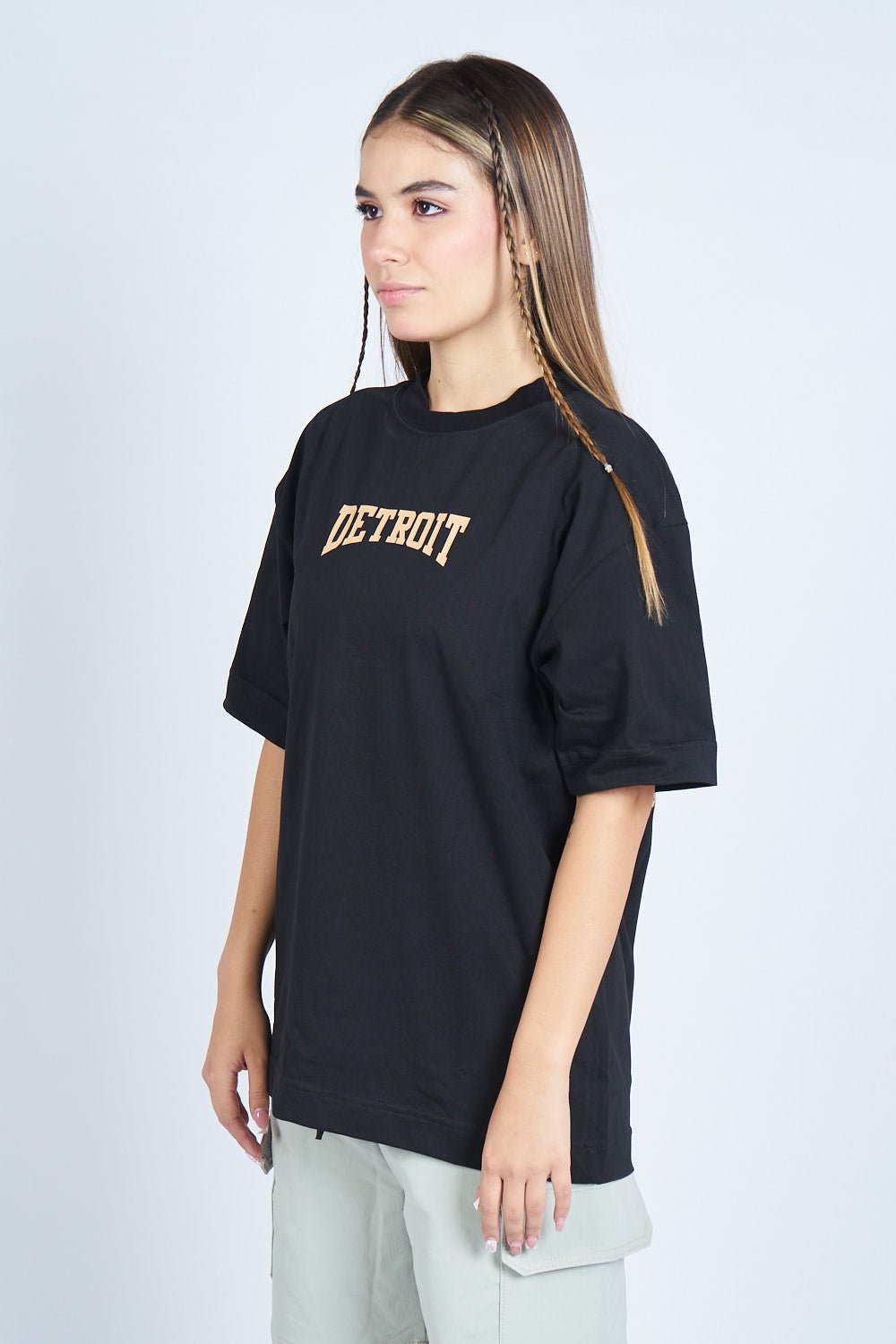 Camiseta oversize DETROIT NEGRO | DROP 03 |