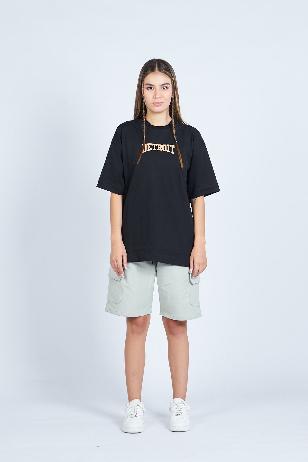 Camiseta oversize DETROIT NEGRO | DROP 03 |
